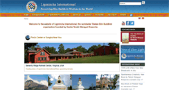 Desktop Screenshot of ligmincha.org