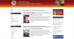 Desktop Screenshot of ligmincha.eu